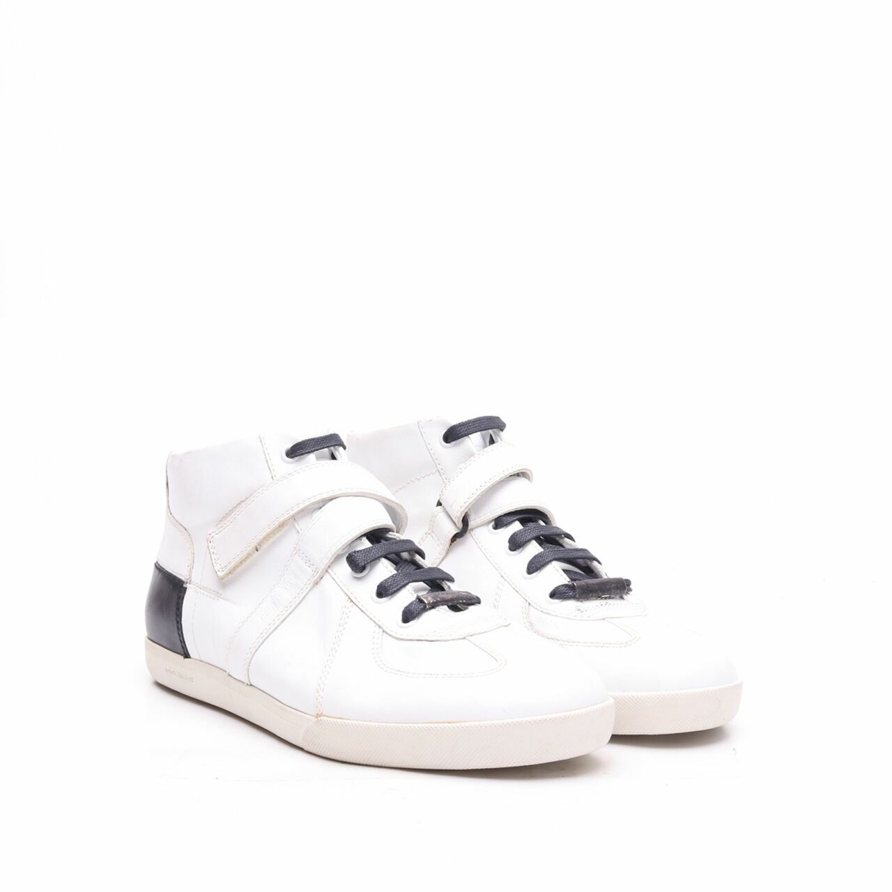 Christian Dior White Mid-Top Sneakers