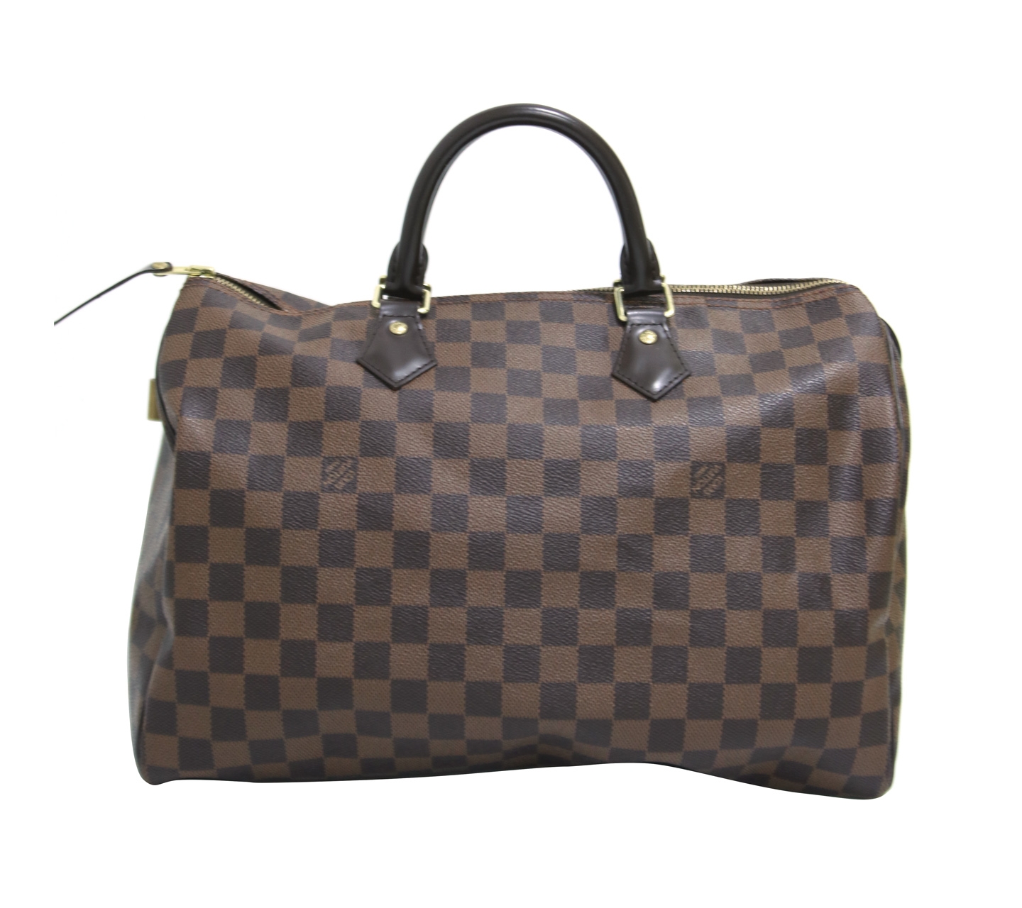 Louis Vuitton Brown Speedy Monogram Handbag