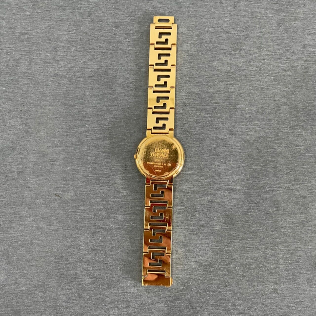 Gianni Versace Vintage Gold Plated Medusa Watch