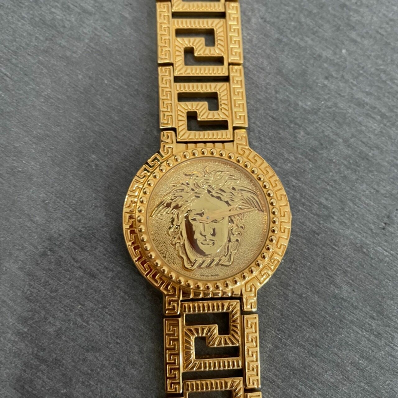 Gianni Versace Vintage Gold Plated Medusa Watch