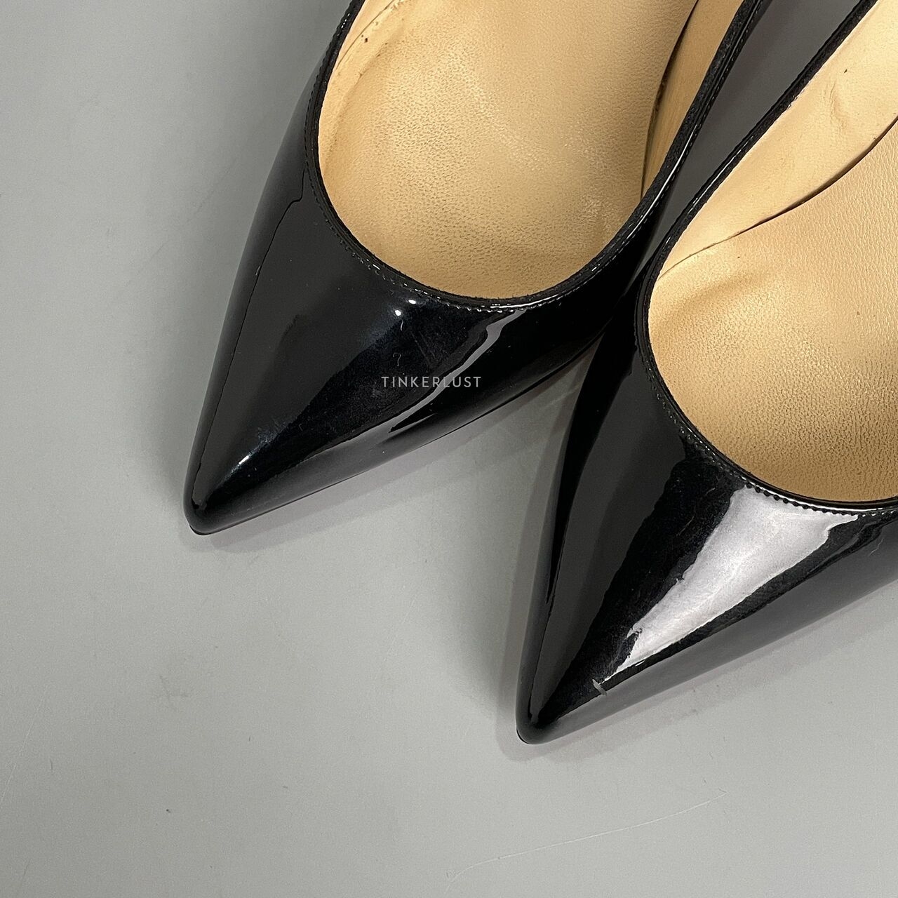 Christian Louboutin Black Pigalle Patent Heels