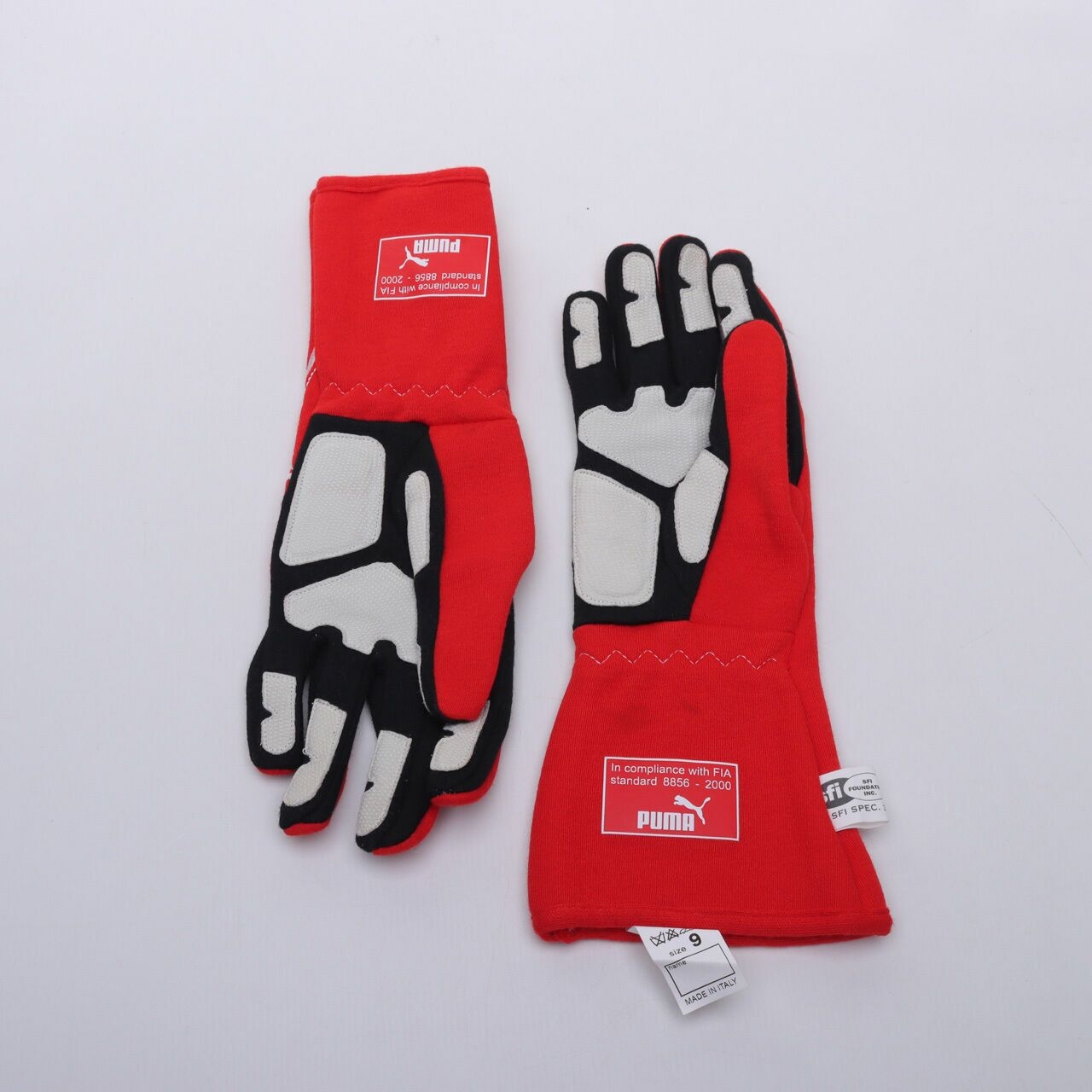 Puma Motorsport Fireproof Red Gloves