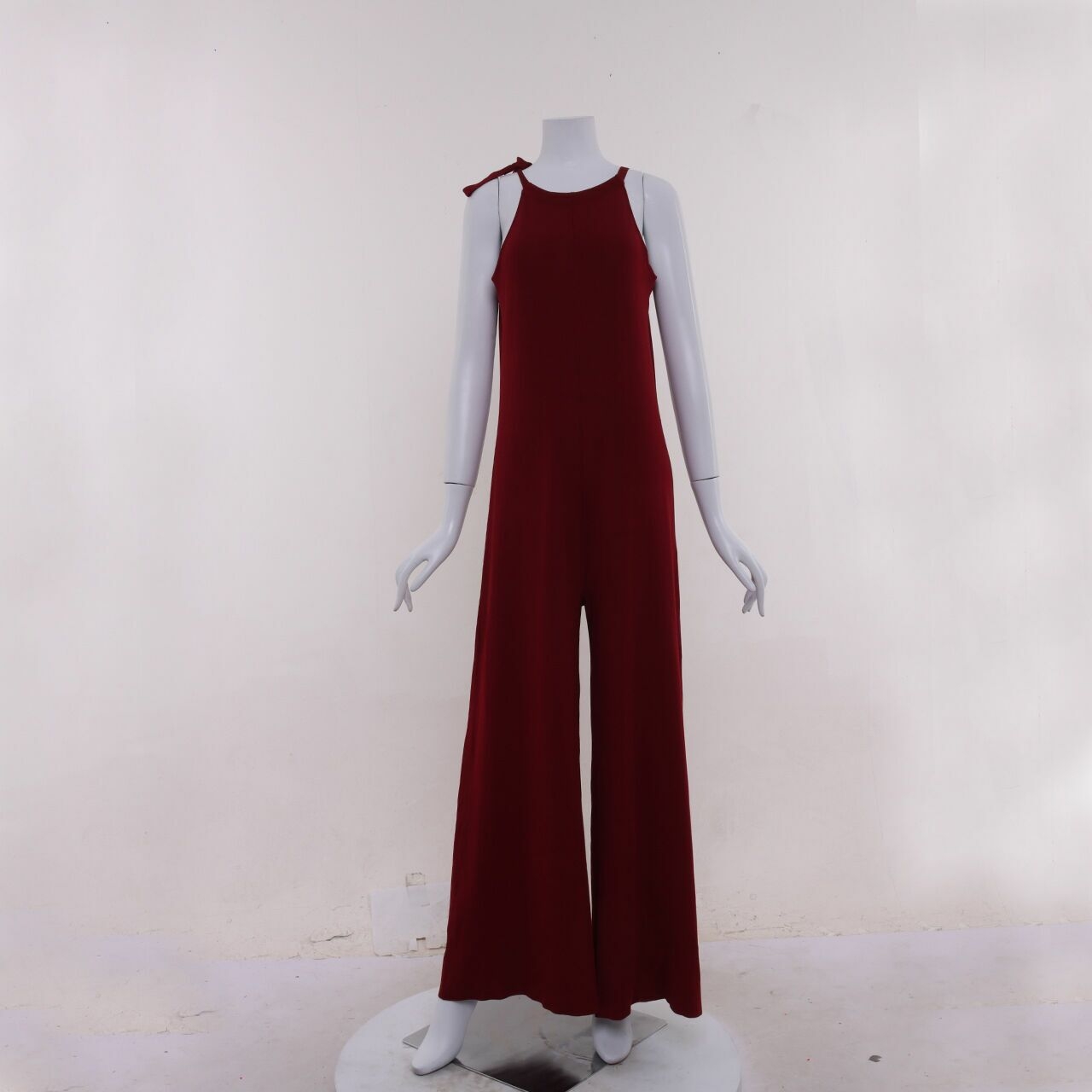 Zara Maroon Jumpsuit