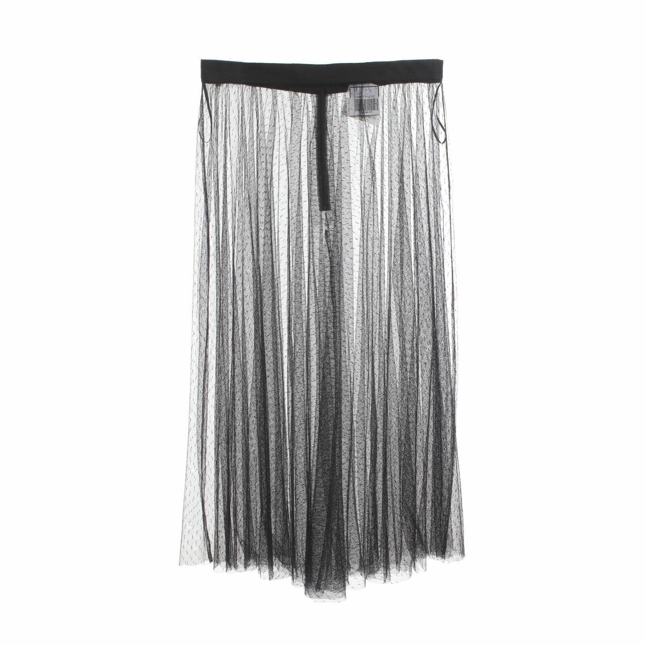 Private Collection Black Tile Maxi Skirt