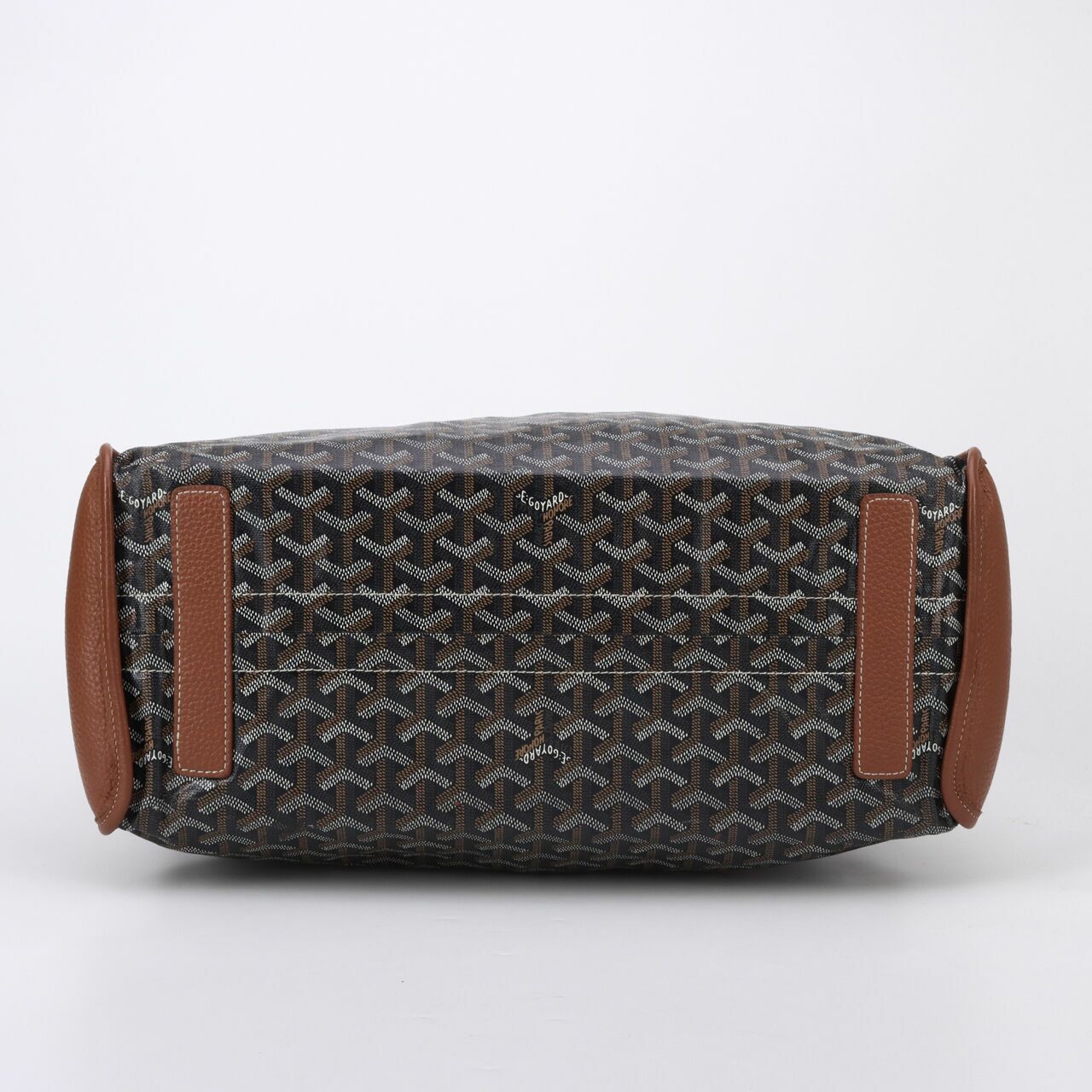 Goyard Sac Brown & Black Hardy Shoulder Bag