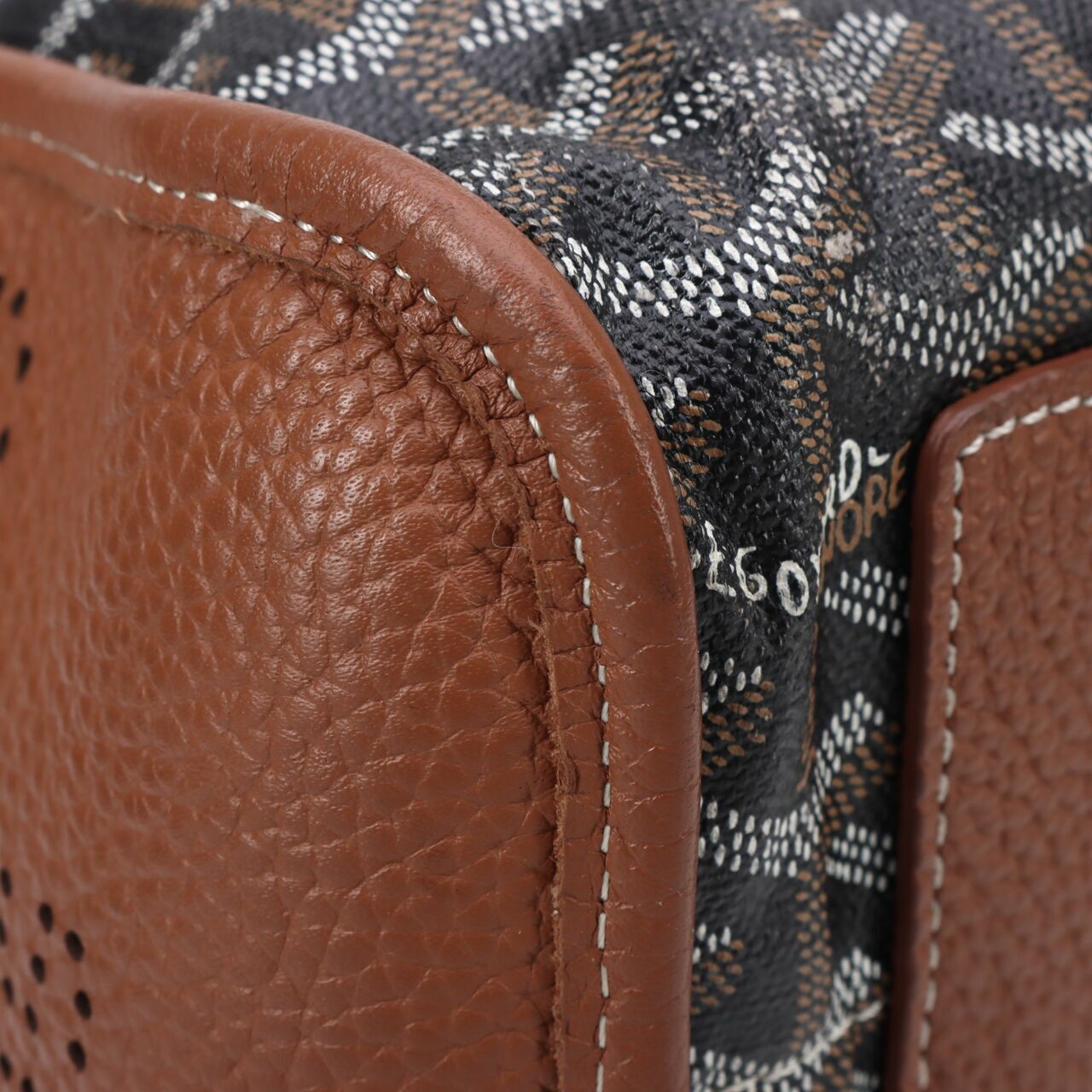 Goyard Sac Brown & Black Hardy Shoulder Bag