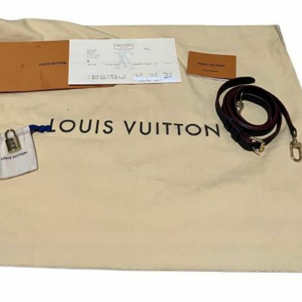 Louis Vuitton Blue Satchel