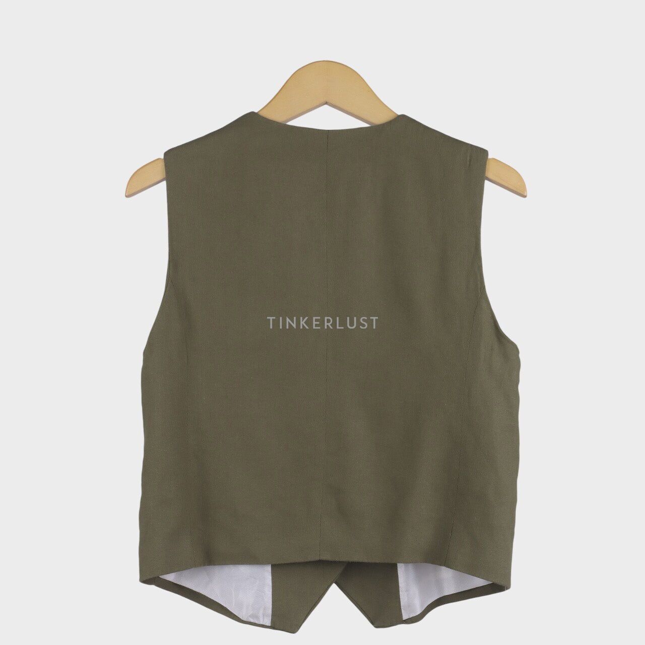 Zara Olive Vest