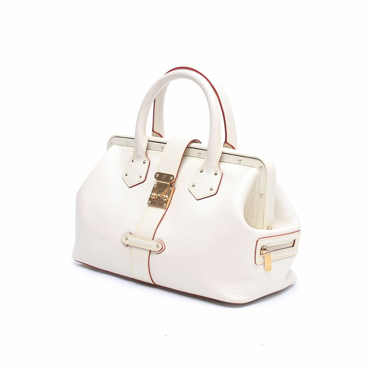 Louis Vuitton L'Ingenieux PM Off White Suhali Leather Hand Bag