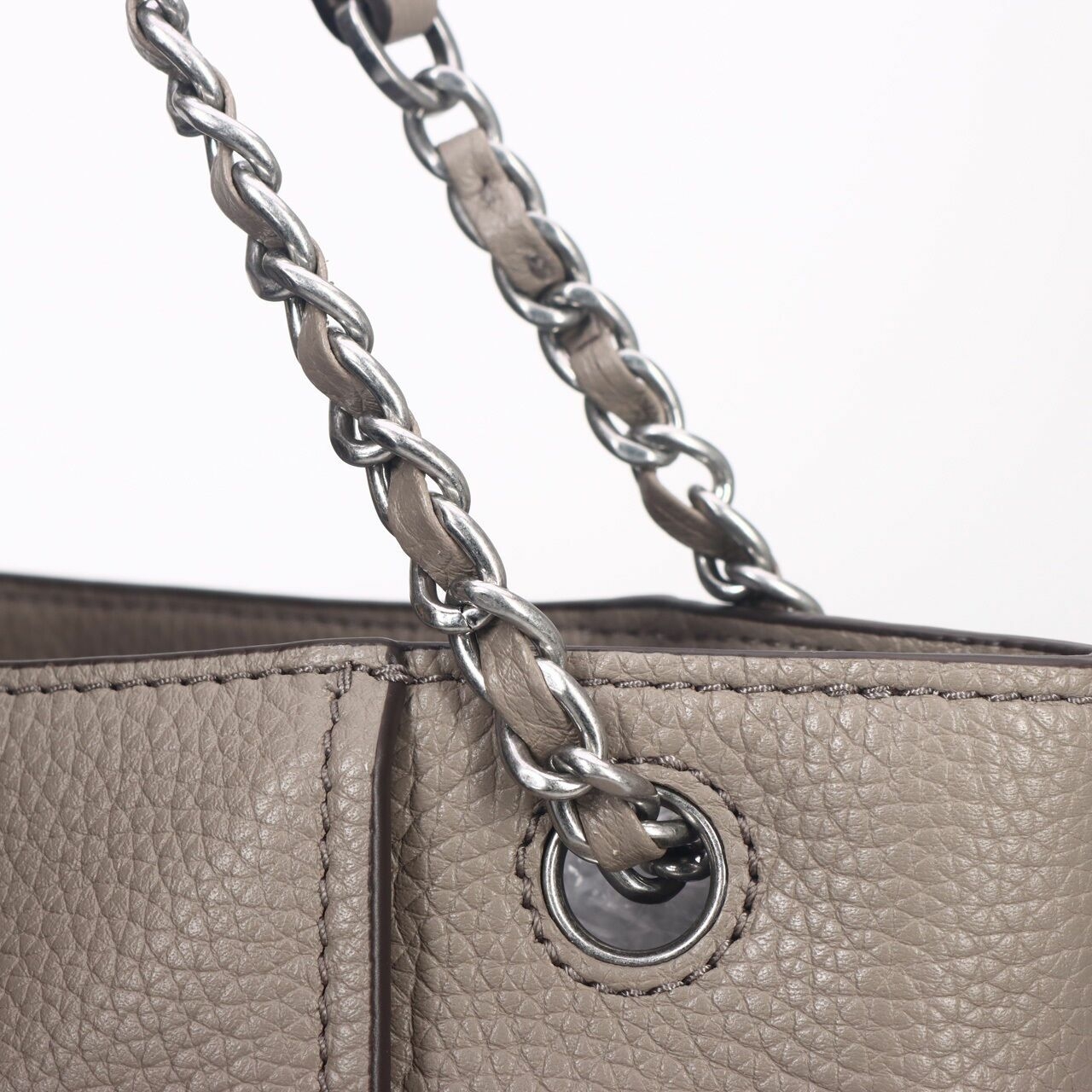 Tory Burch Britten Tote French Gray