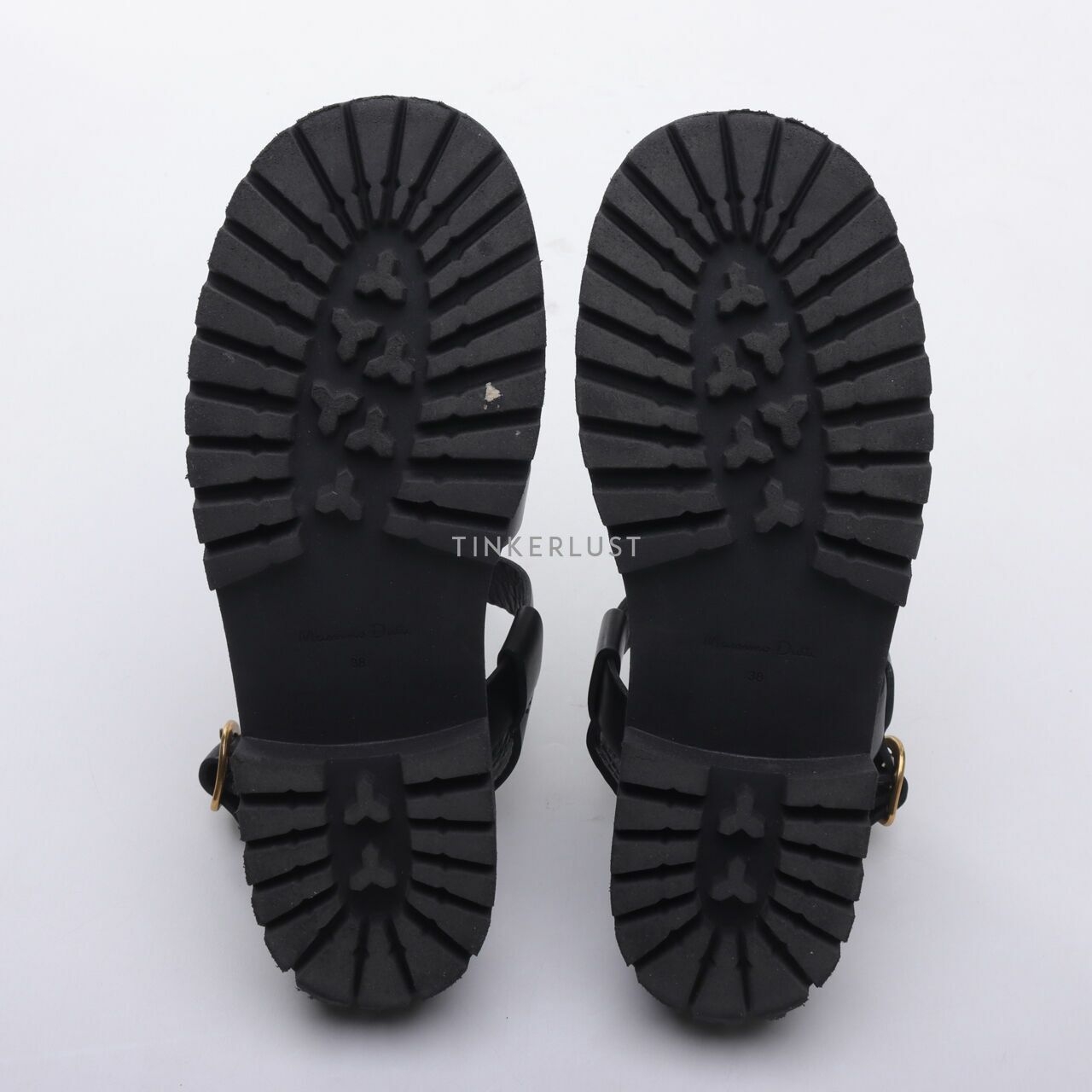 Massimo Dutti Black Sandals