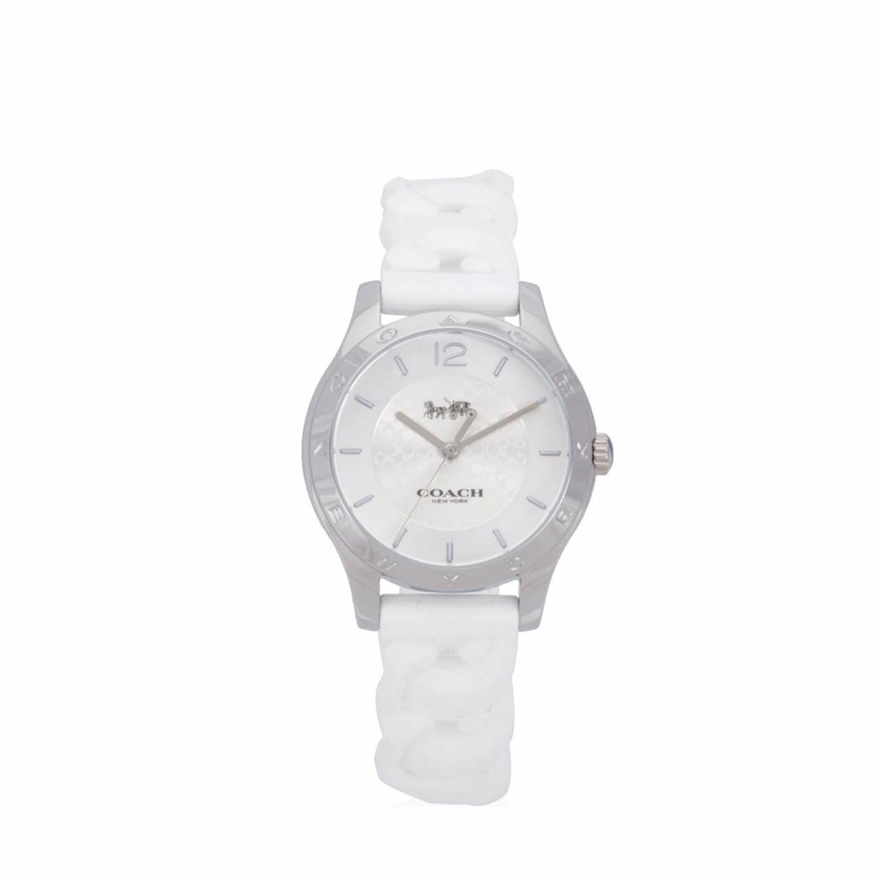 Coach 14503417 Maddy Rubber Strap White