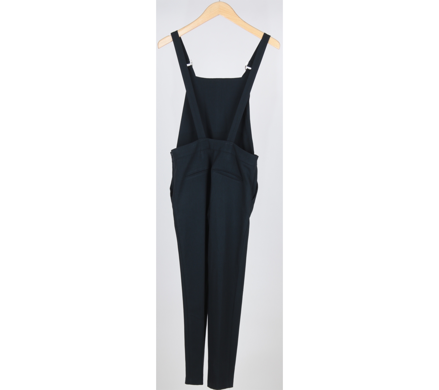 Stradivarius Dark Blue Overall Jumpsuit