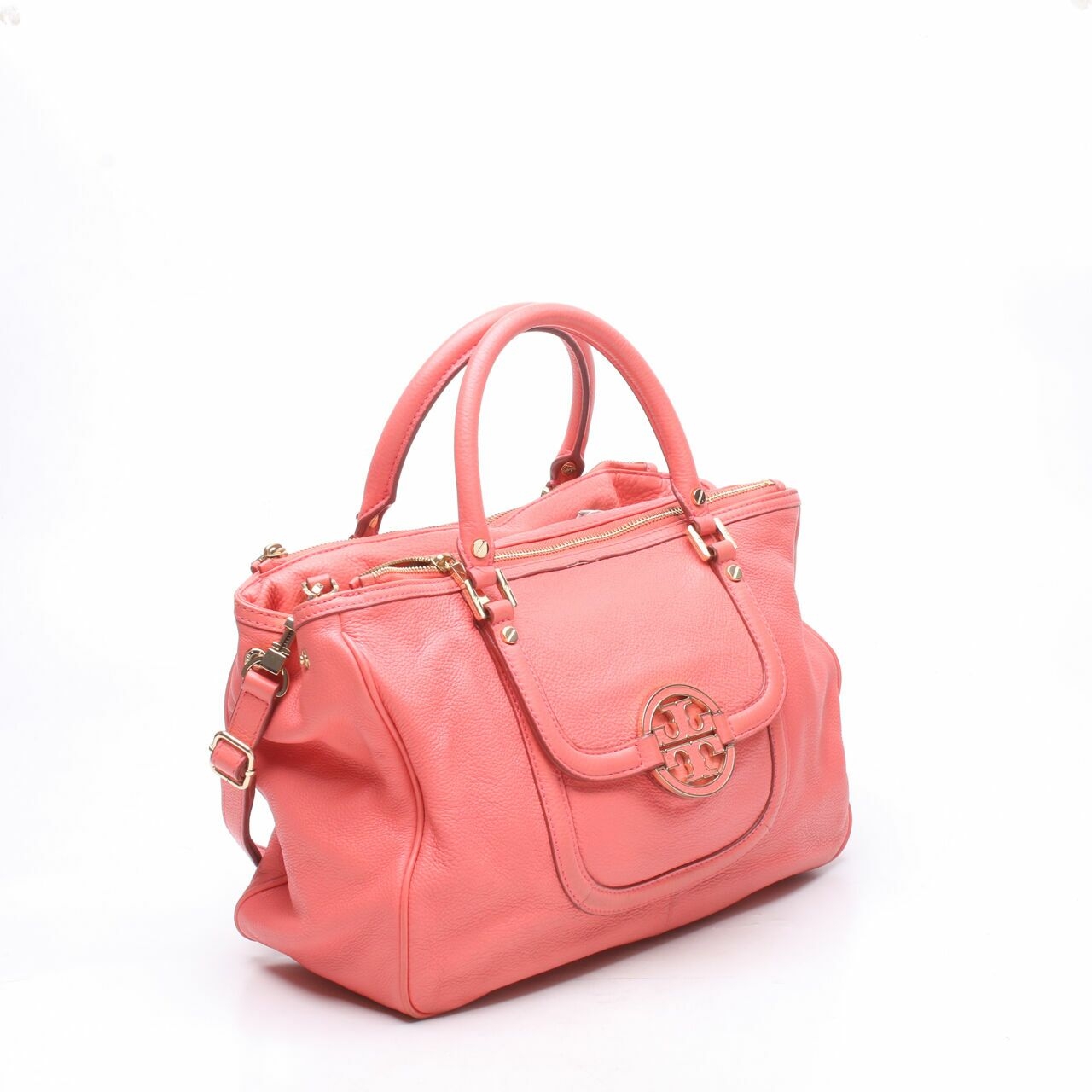 Tory Burch Pink Satchel Bag