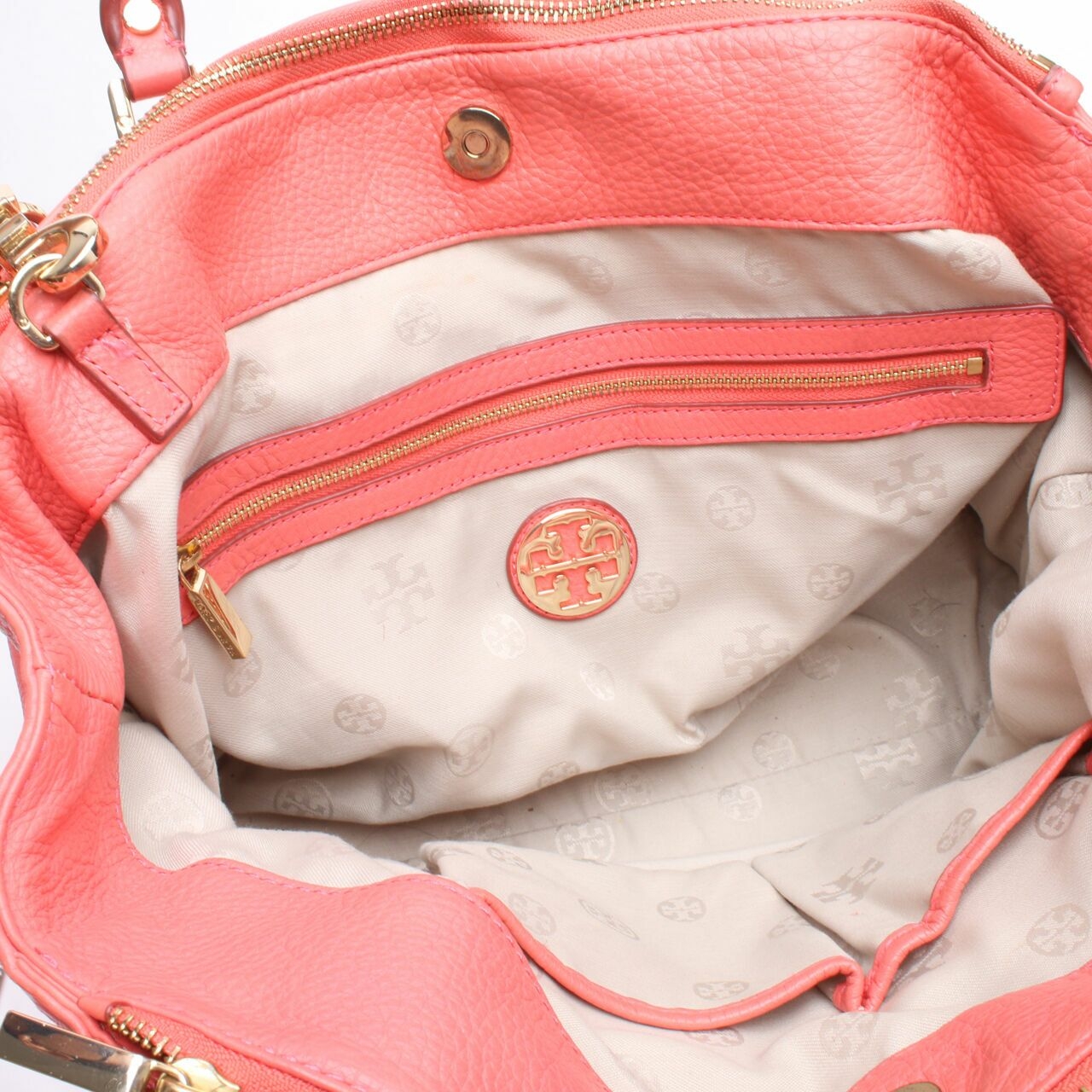 Tory Burch Pink Satchel Bag