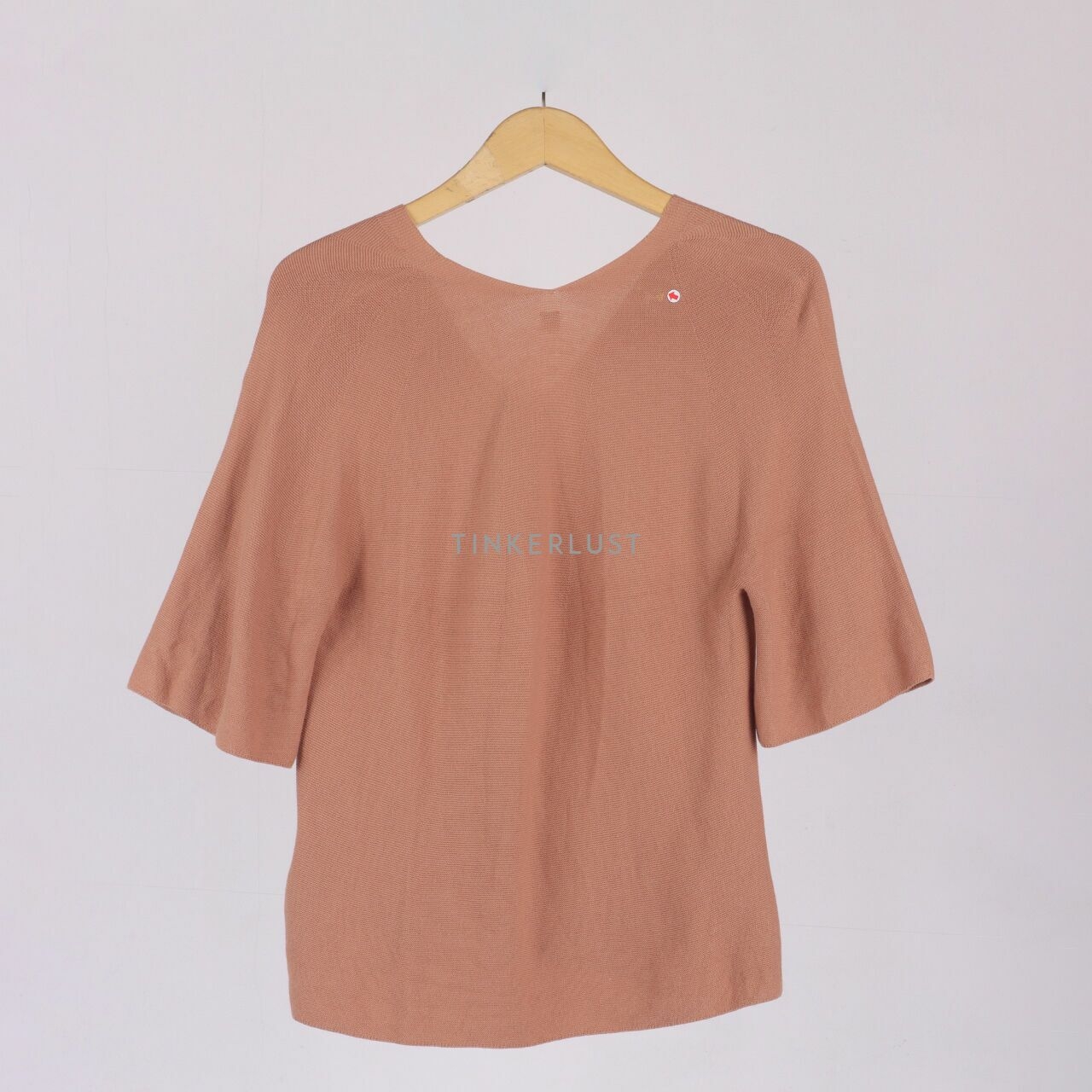 UNIQLO Nude Knit Blouse