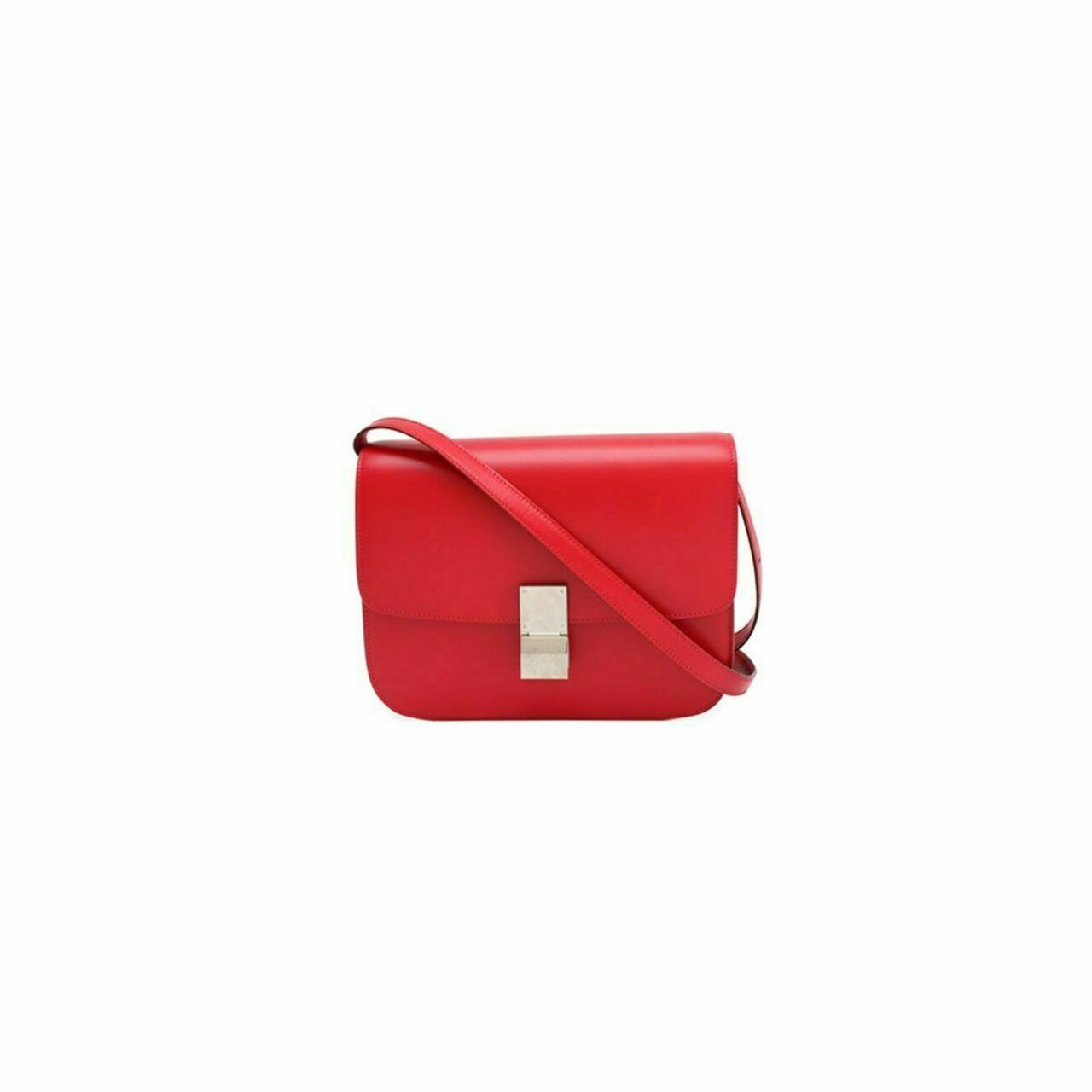 Medium Classic Box Bag Red