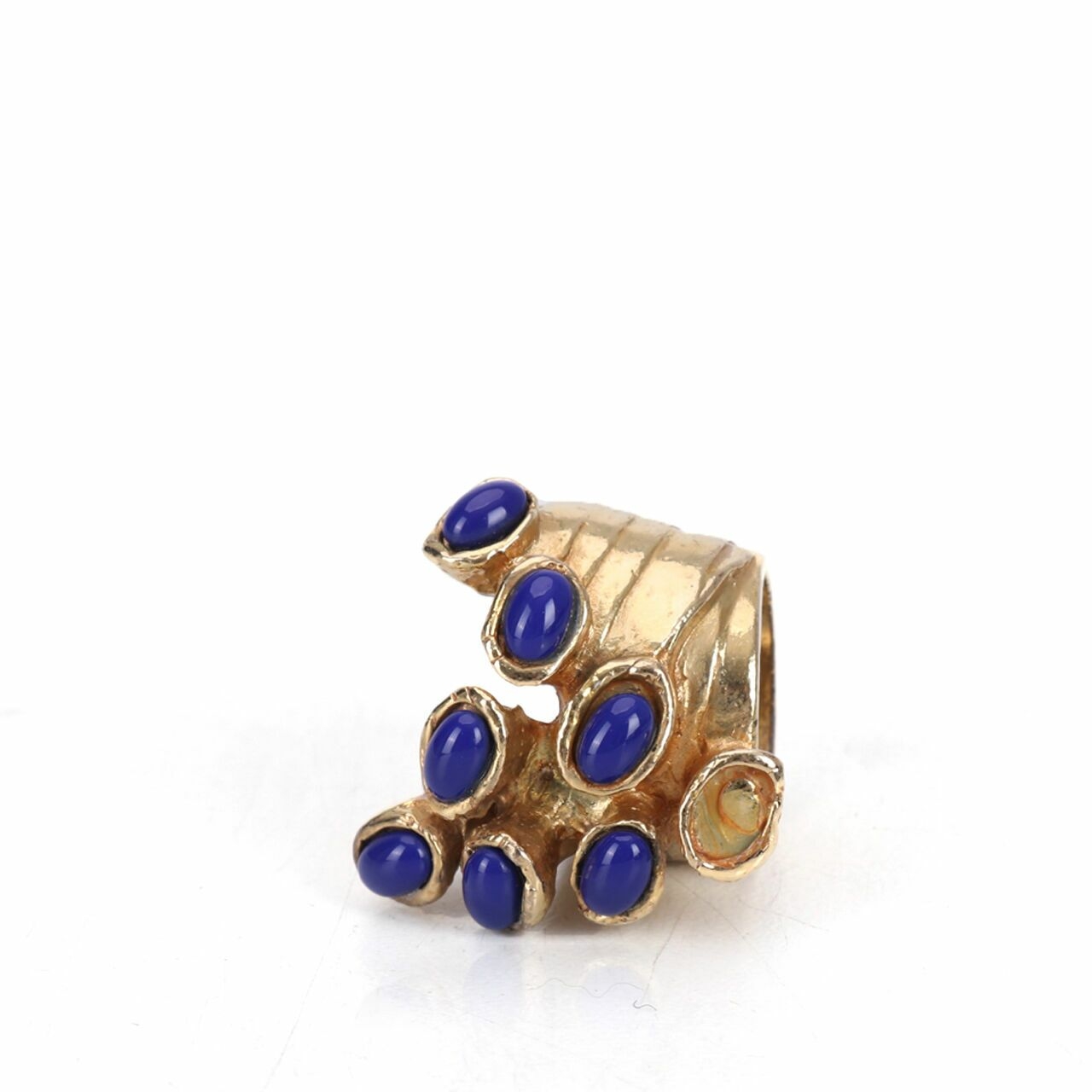 Yves Saint Laurent Blue Arty Dots Ring Jewellery