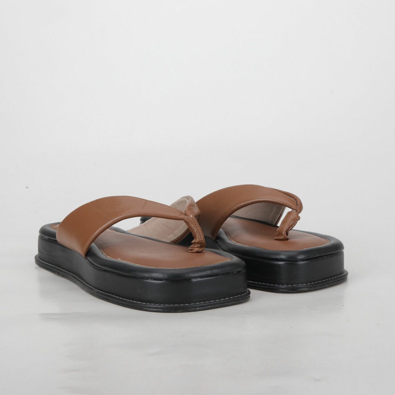 Luxia x Popoluca Brown Mare Sandals