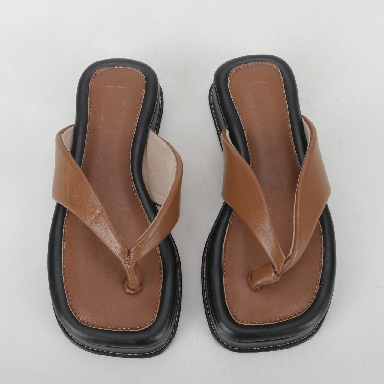 Luxia x Popoluca Brown Mare Sandals