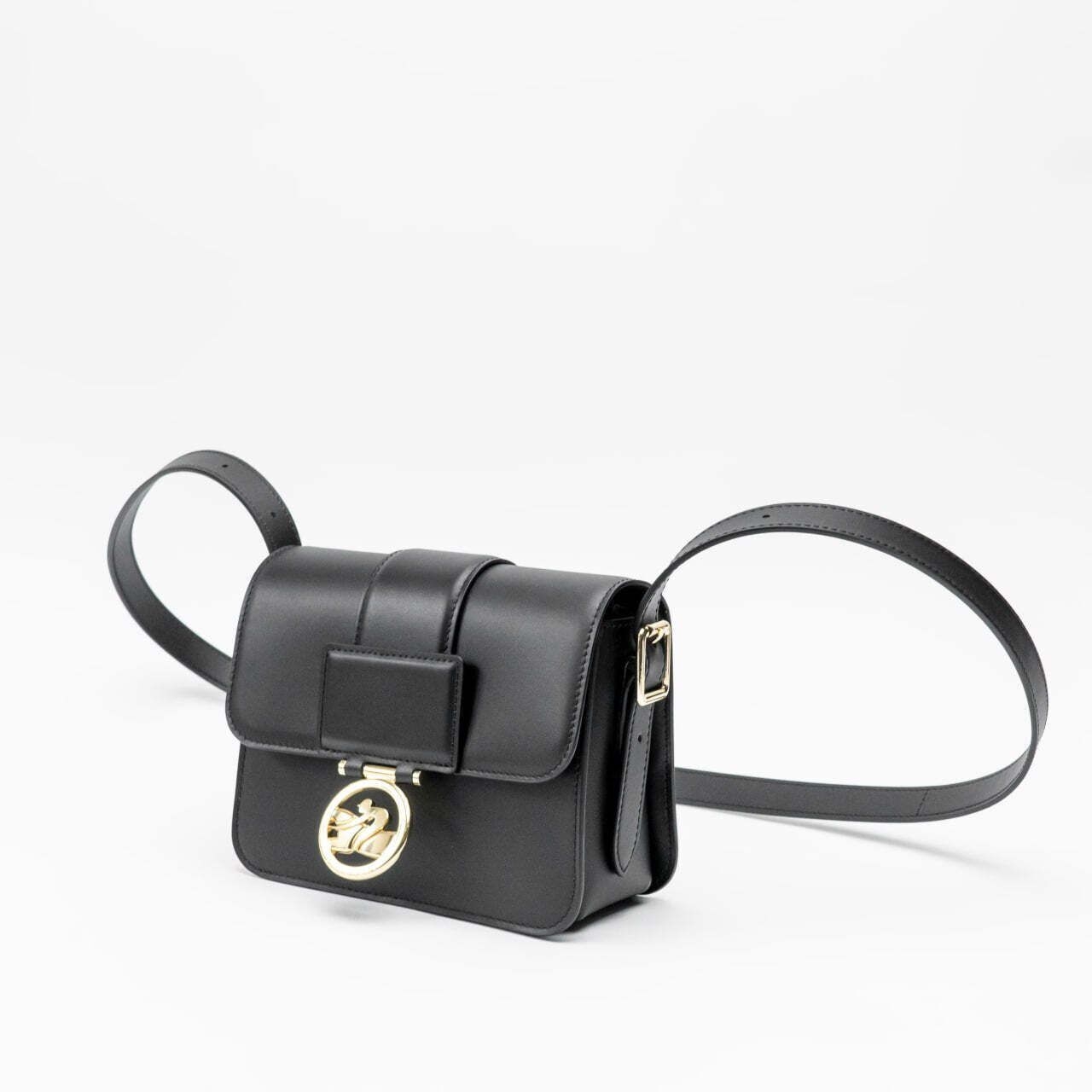 Longchamp Box-Trot Small Crossbody Bag Black Ghw