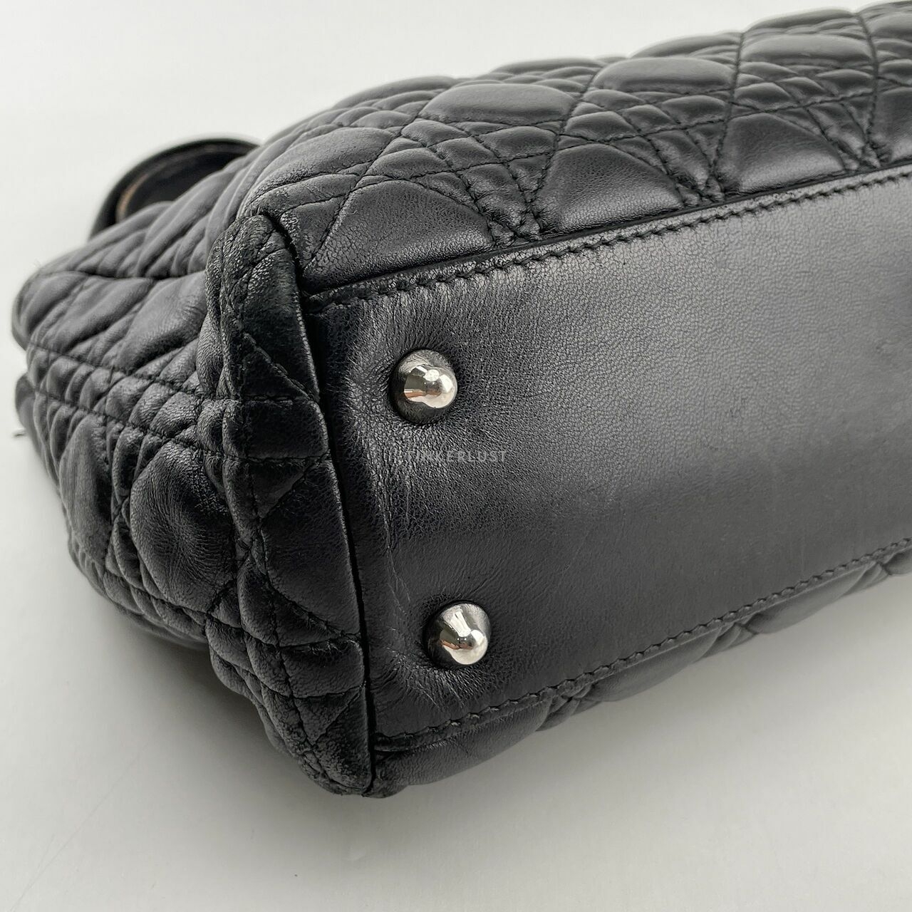 Christian Dior Cannage Quilt Lambskin