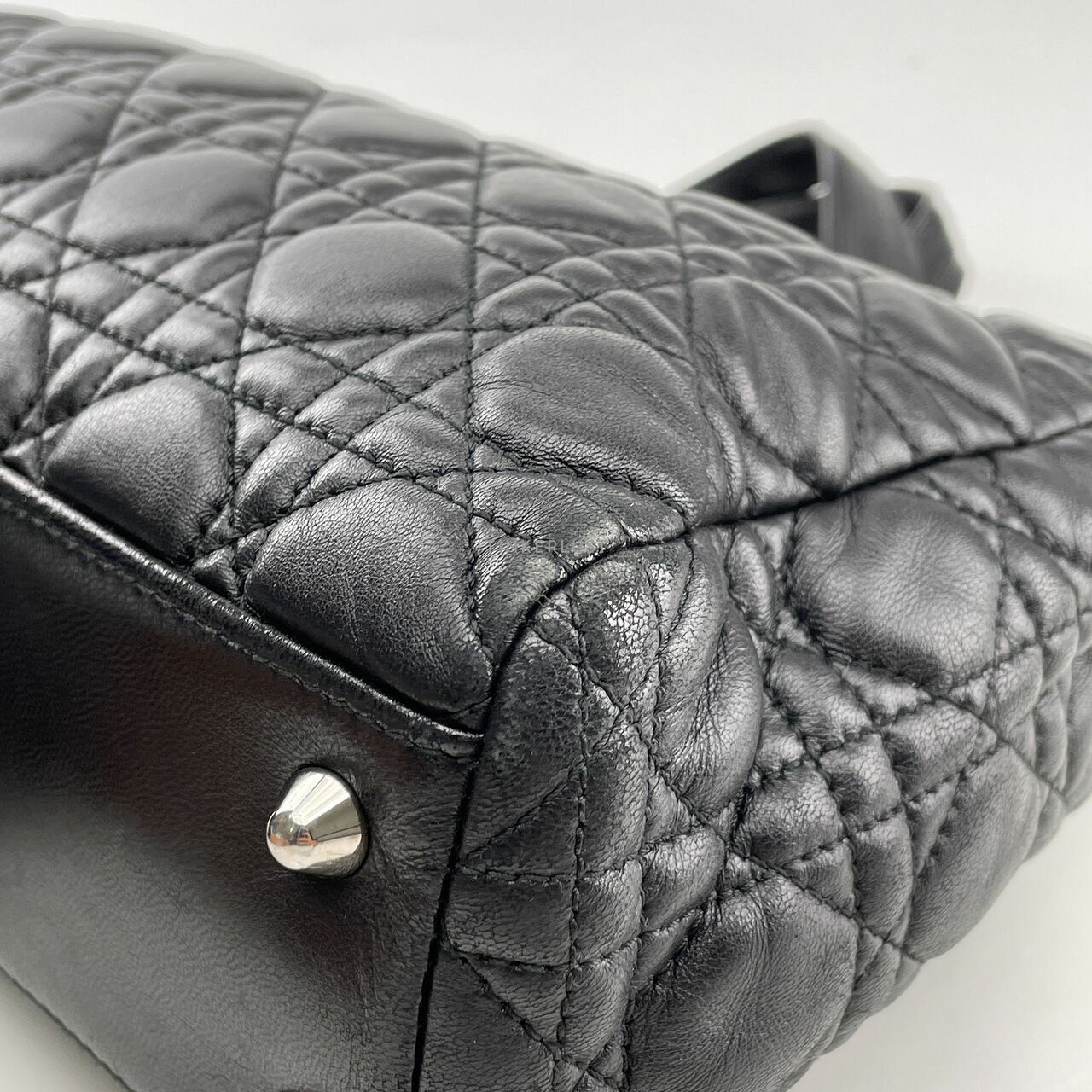 Christian Dior Cannage Quilt Lambskin