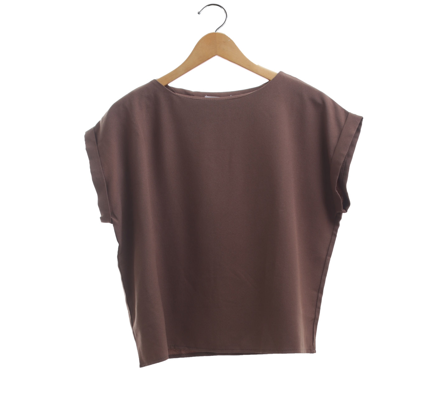 Private Collection LN Shop Brown Blouse