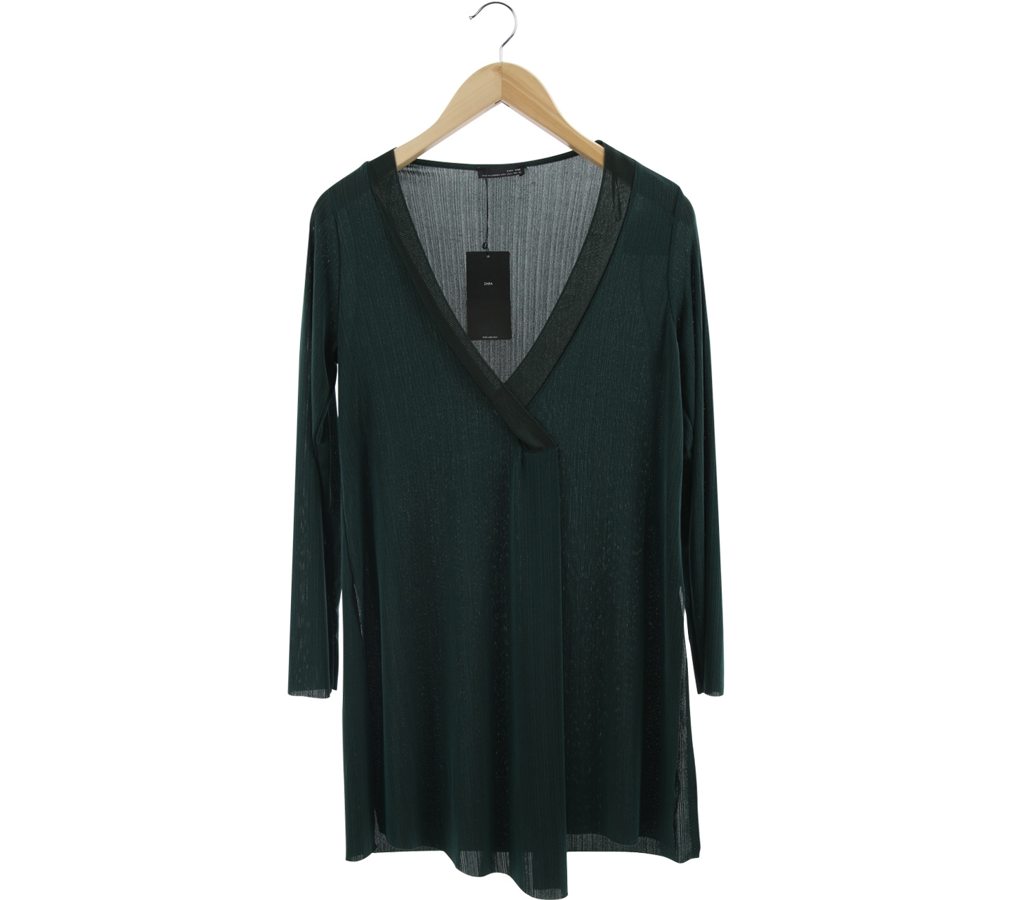 Zara Green Blouse