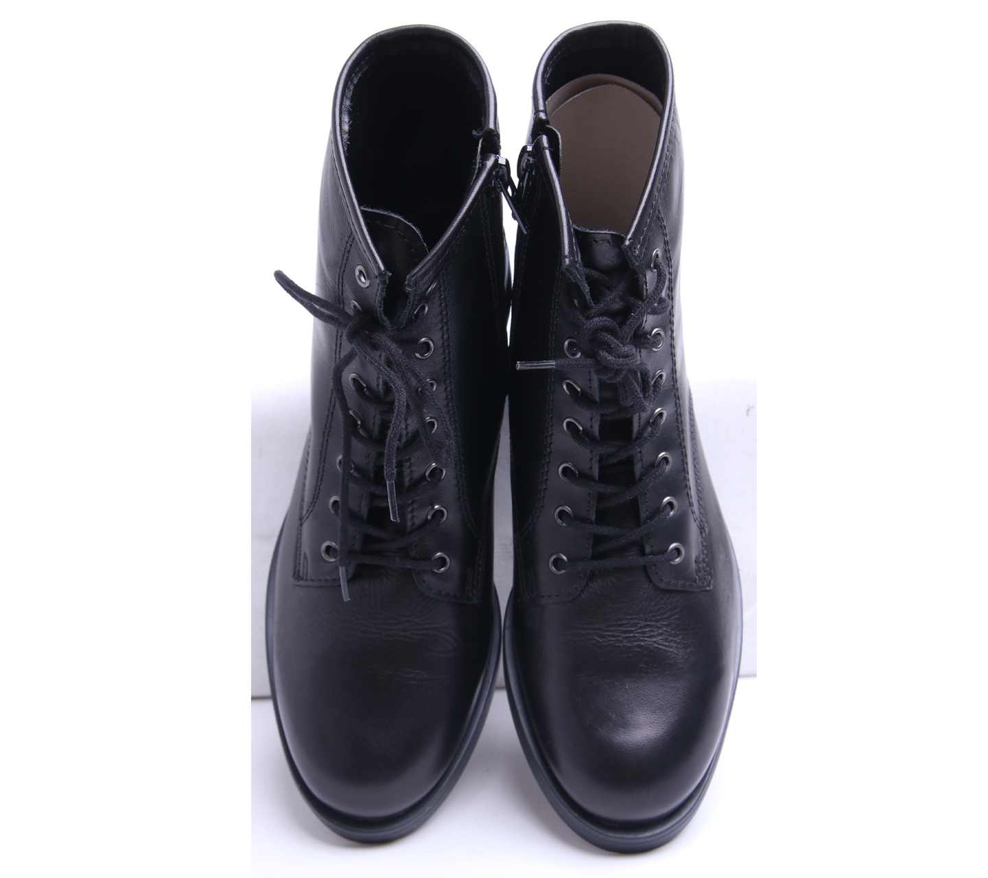 Everbest Black Virenze Leather Boots