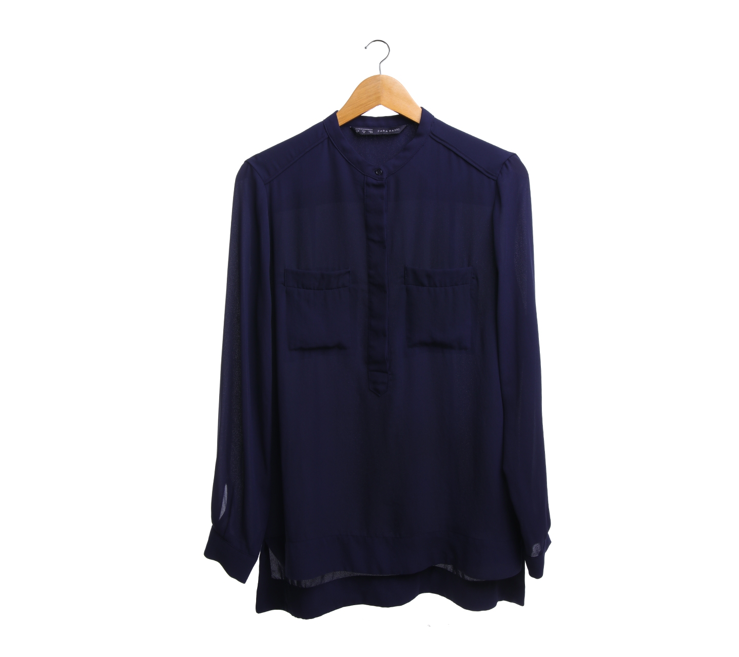 Zara Dark Blue Blouse