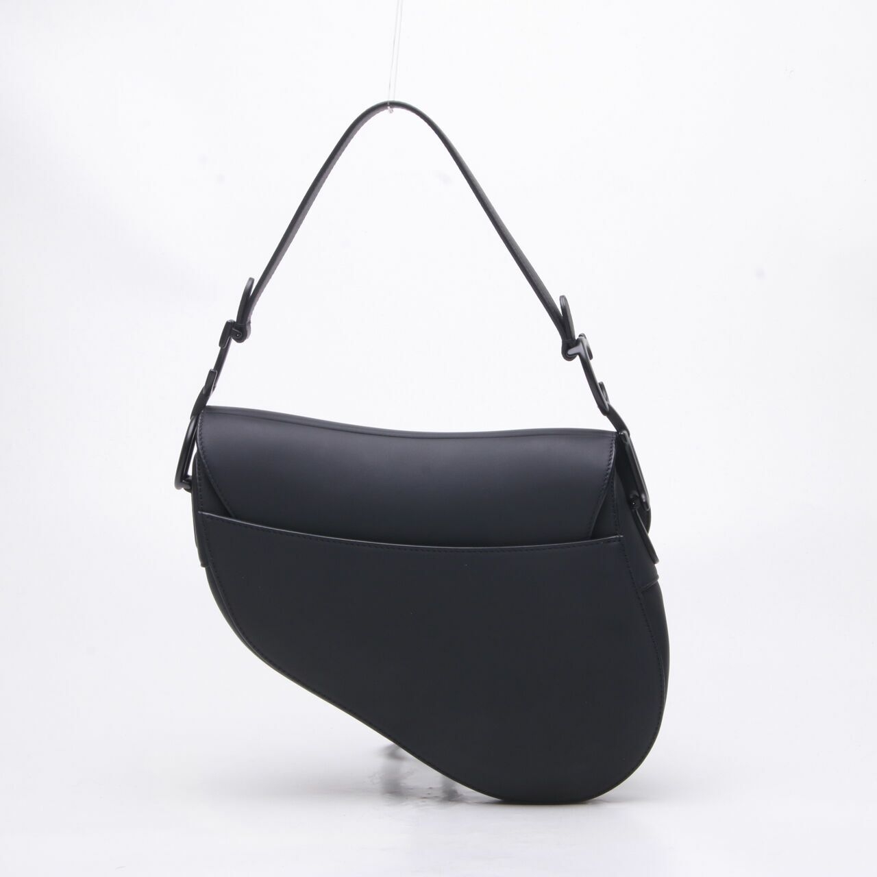 Dior Saddle Medium Ultra Black Matte Shoulder Bag