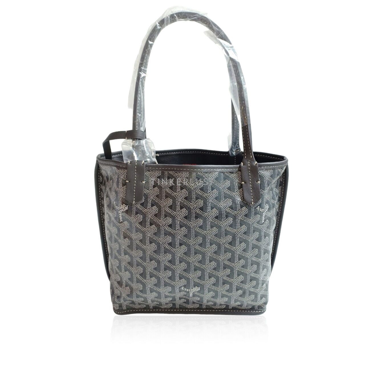 Goyard Mini Anjou Grey Tote Bag