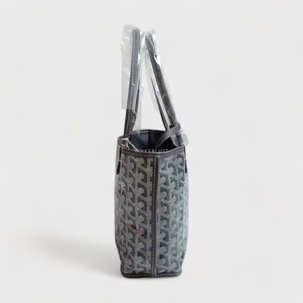 Goyard Mini Anjou Grey Tote Bag