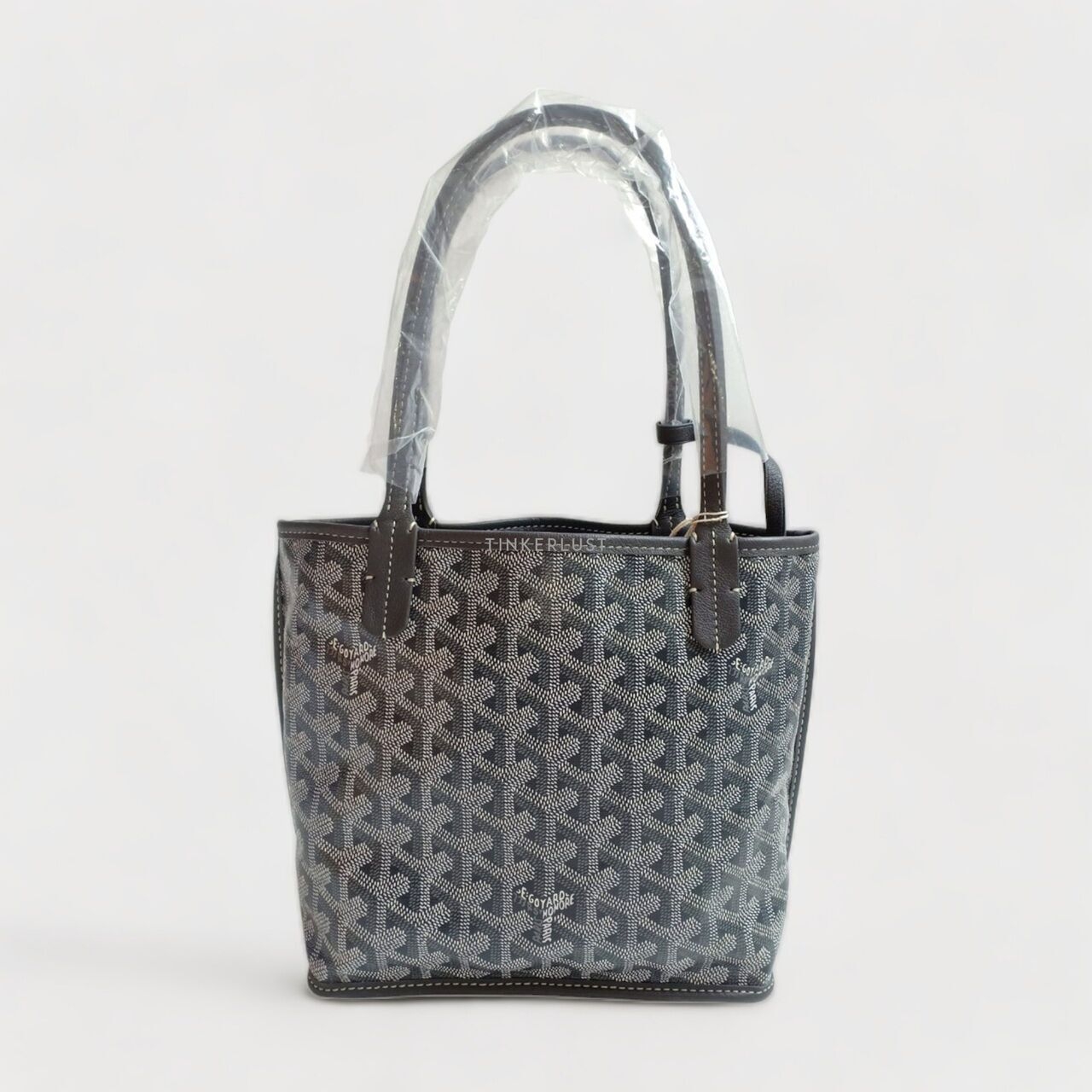 Goyard Mini Anjou Grey Tote Bag