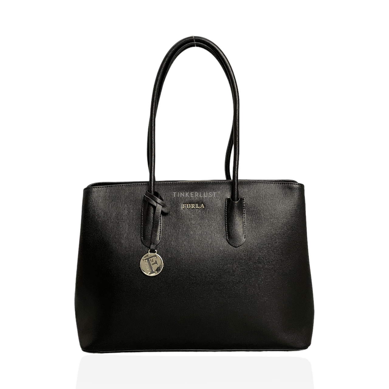 Furla Tessa Tessa Nero Large Tote Bag