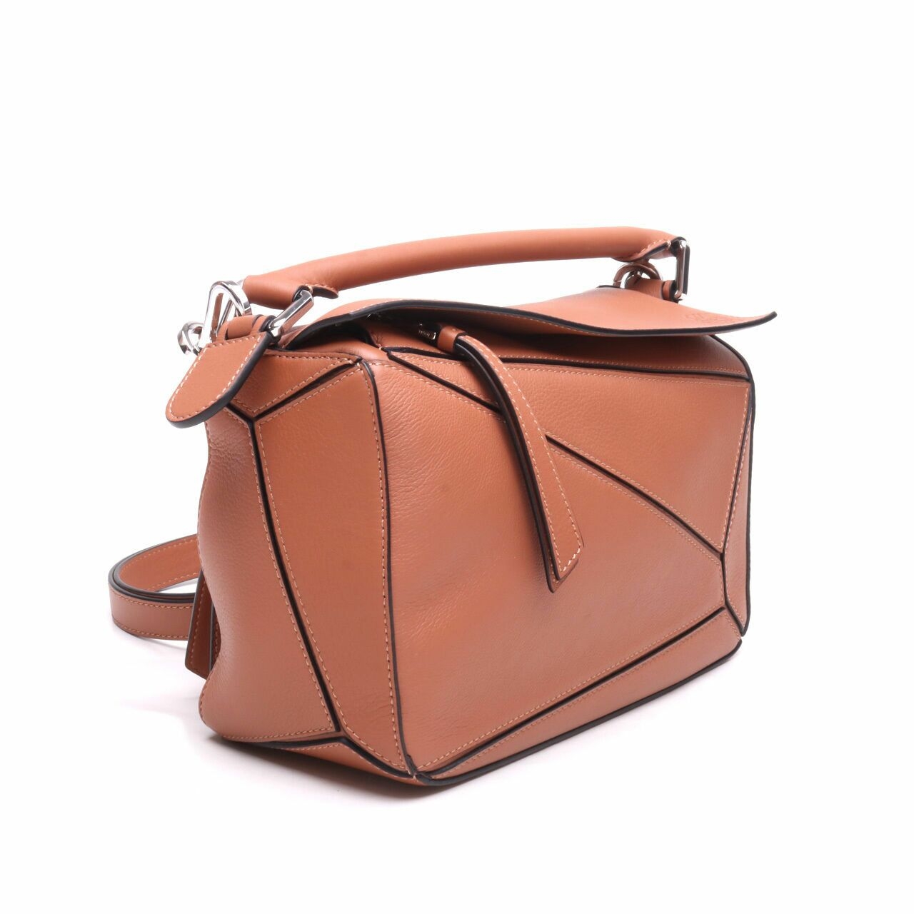 Loewe Small Tan Puzzle Sling Bag