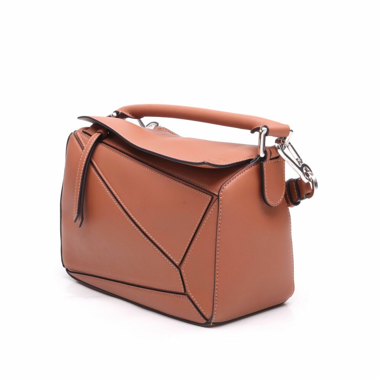 Loewe Small Tan Puzzle Sling Bag