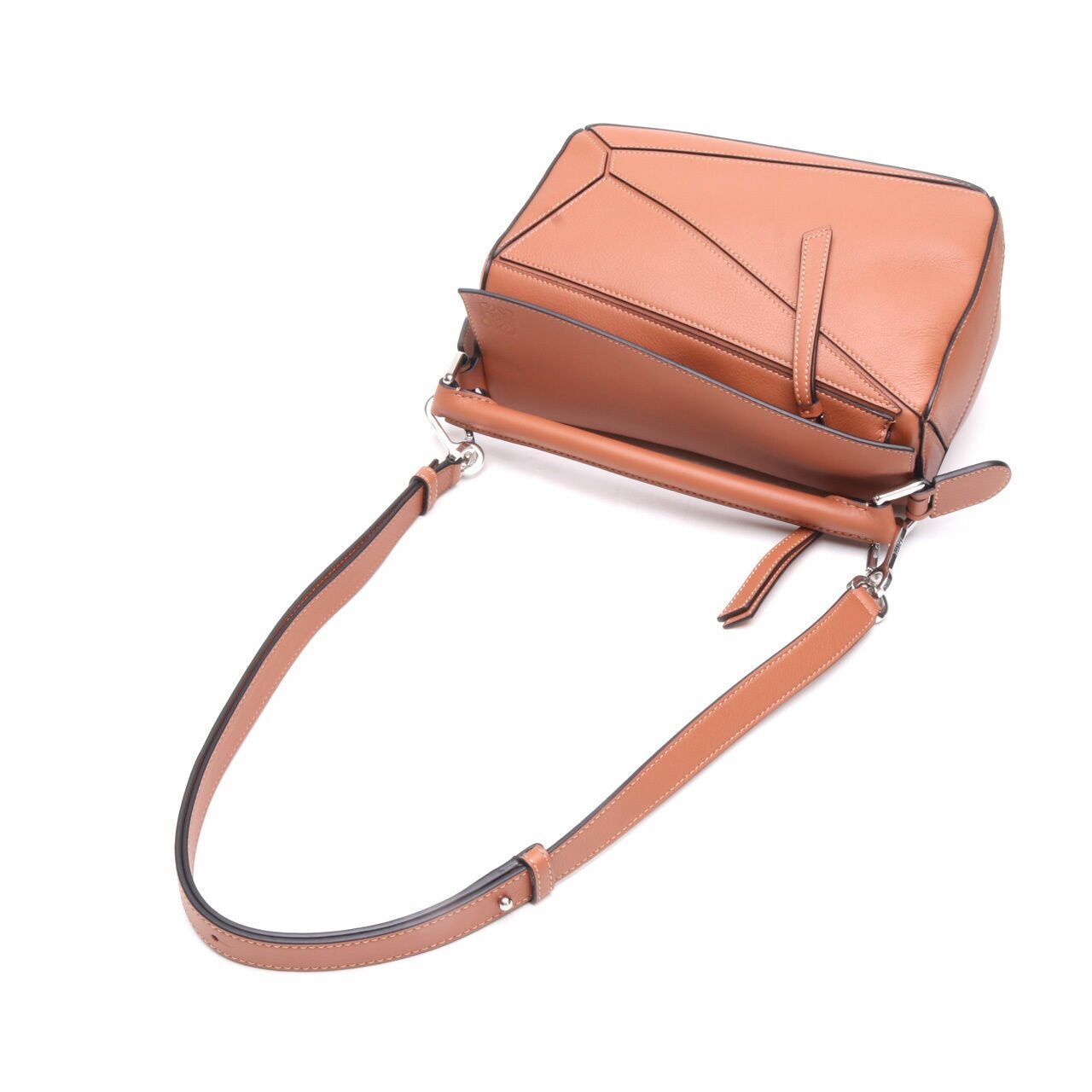 Loewe Small Tan Puzzle Sling Bag