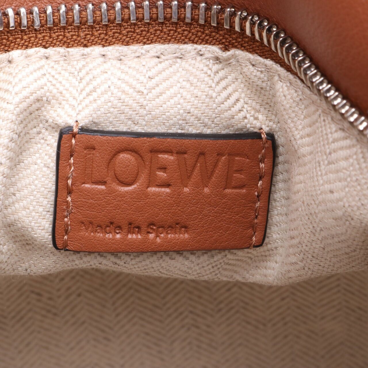 Loewe Small Tan Puzzle Sling Bag