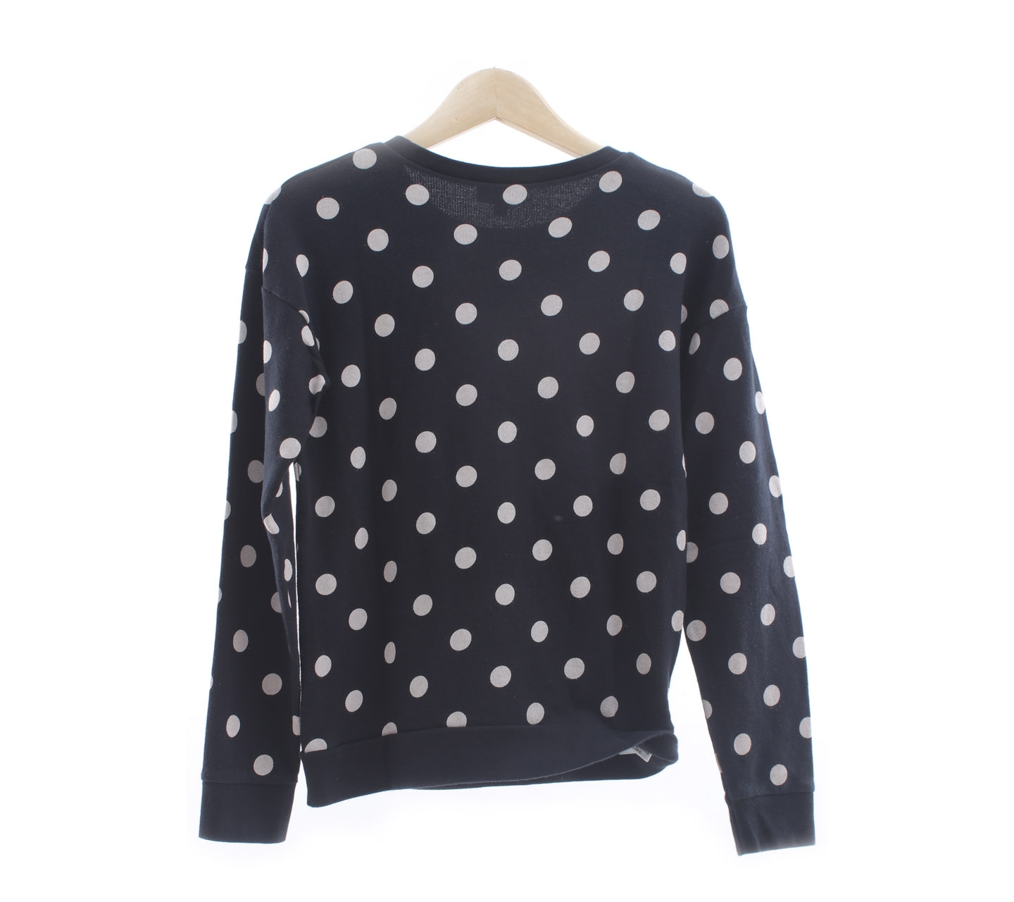 Topshop Black Polka Dot Sweater