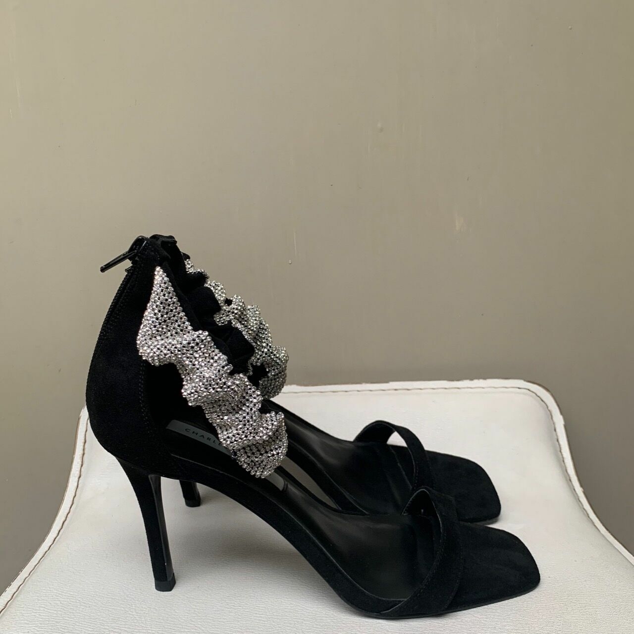 Charles & Keith Black Heels