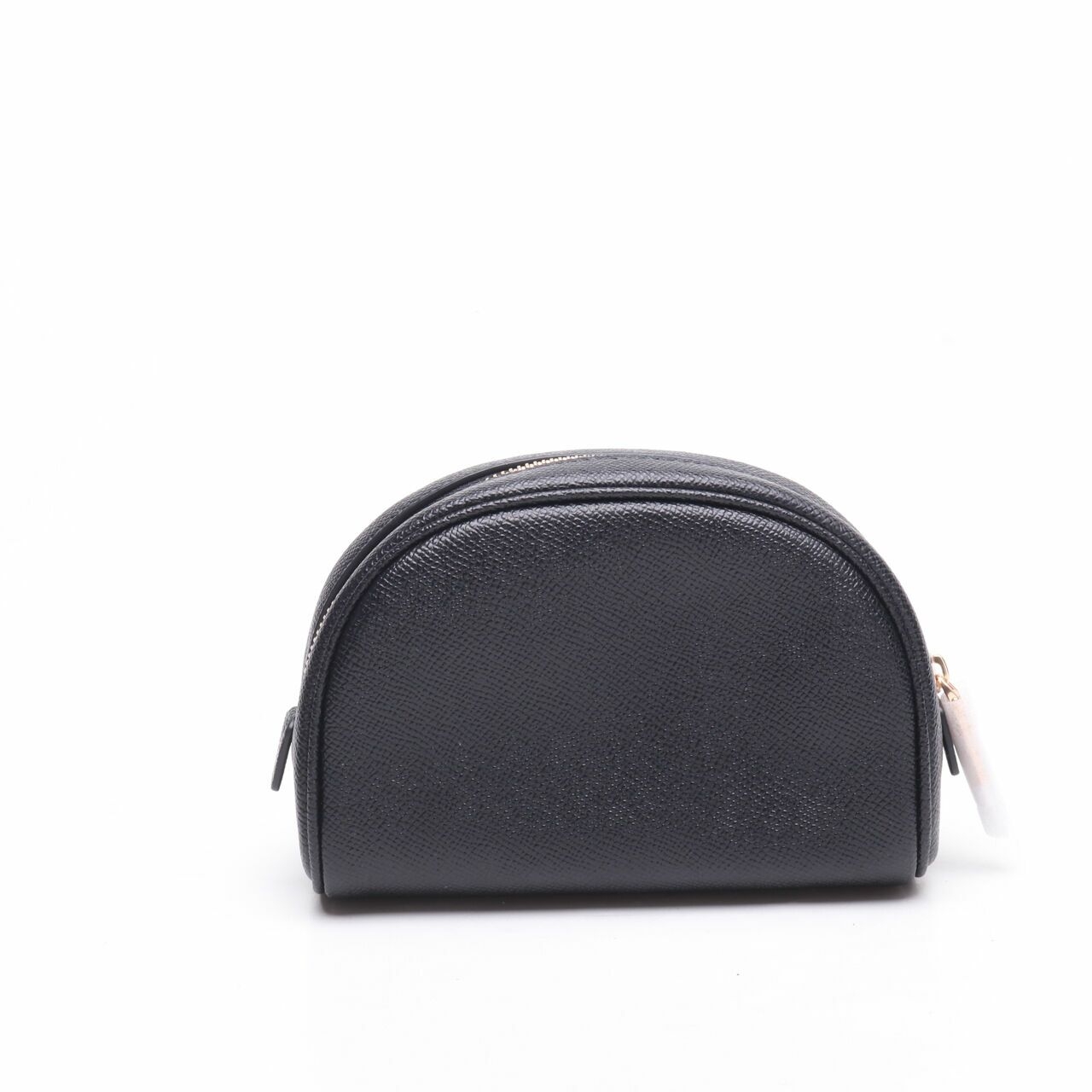 Coach C9984 Crossgrain Dome Black Cosmetic Case Pouch