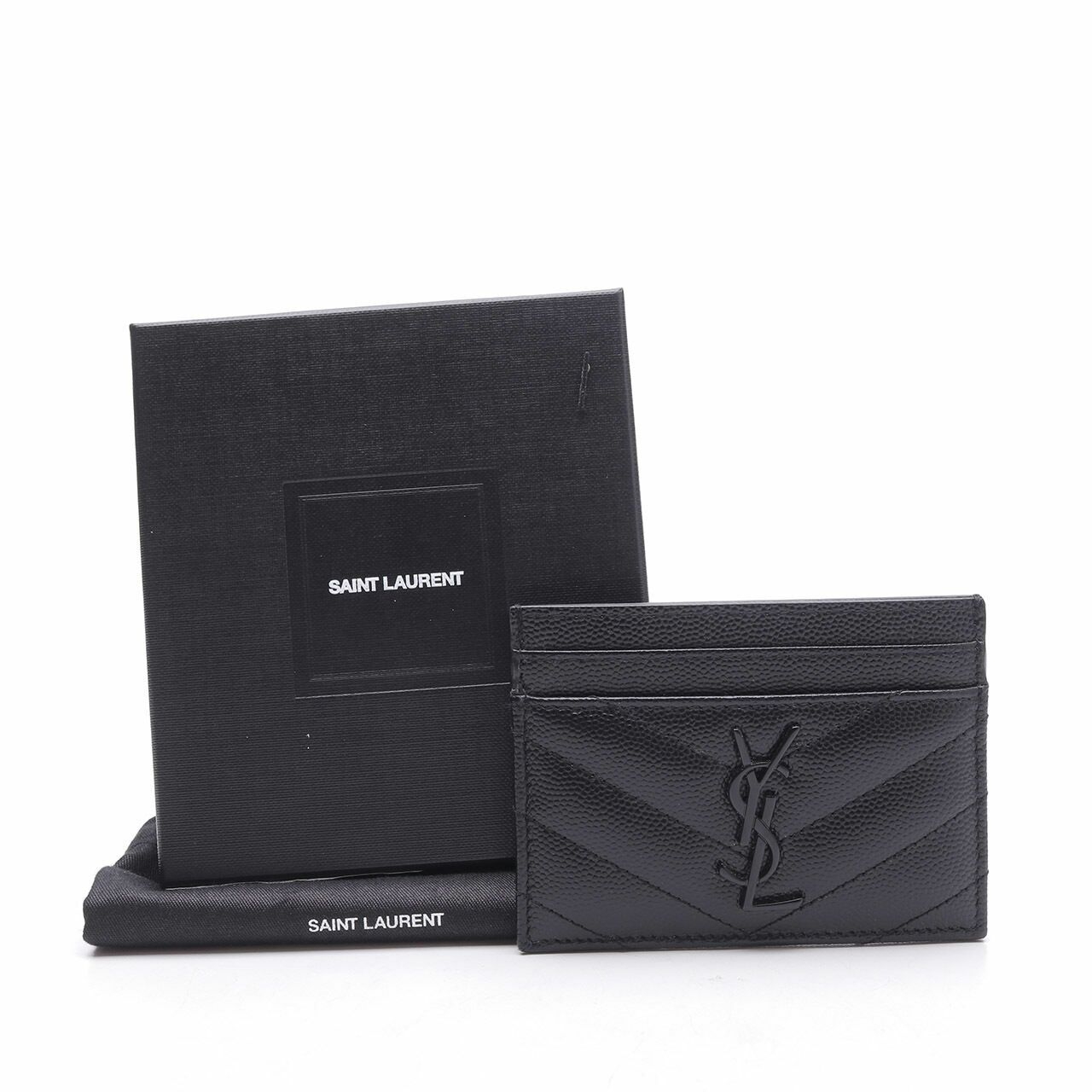 Yves Saint Laurent Yves Saint Laurent Black Card Case