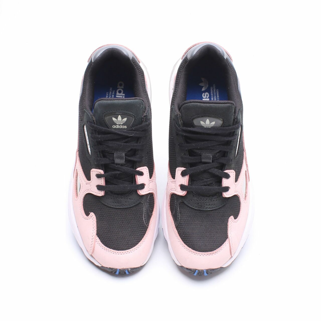 Adidas Falcon Black & Pink Sneakers