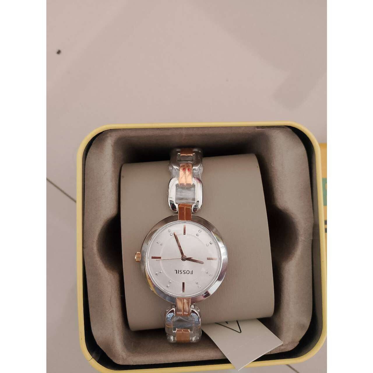 Fossil Silver Jam Tangan