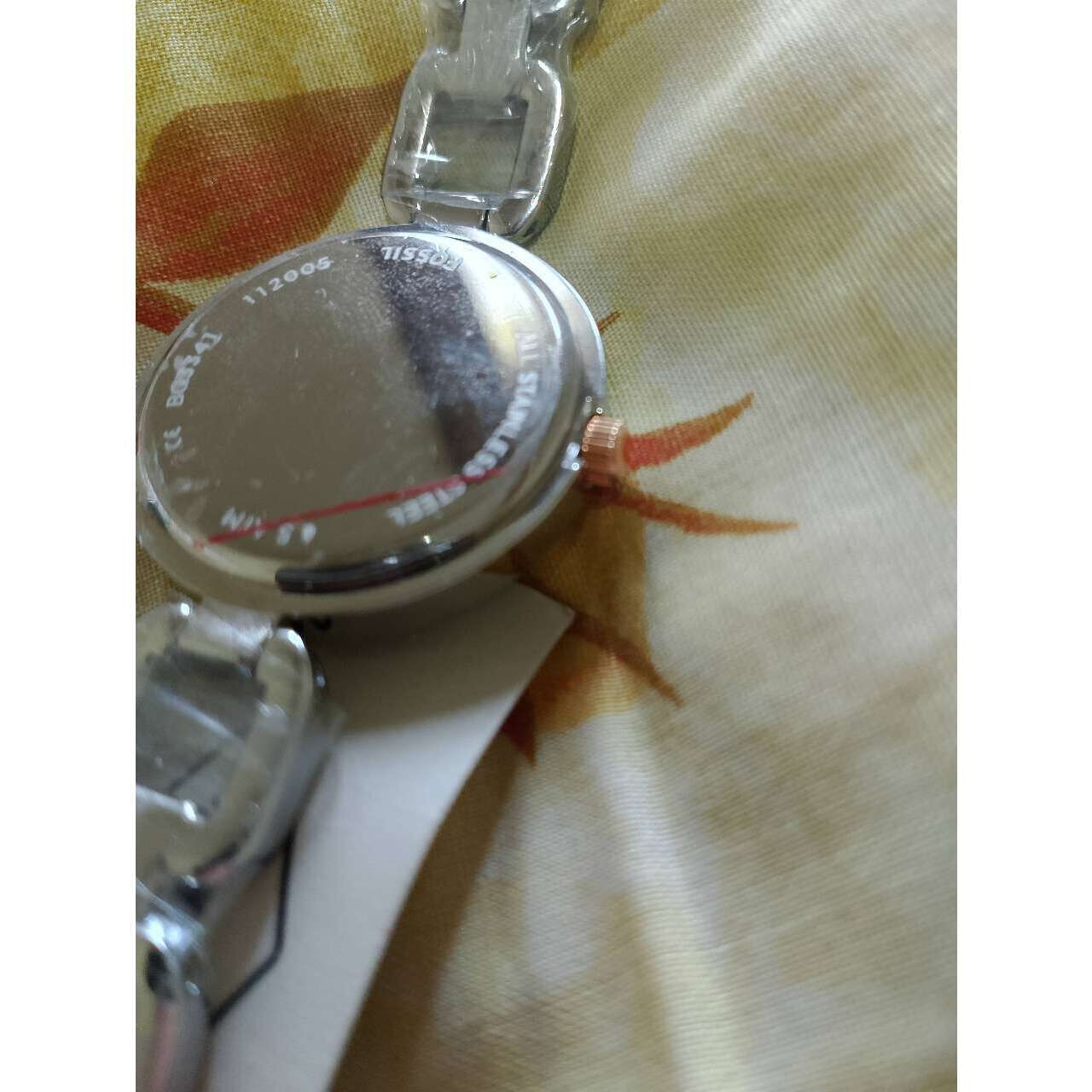 Fossil Silver Jam Tangan