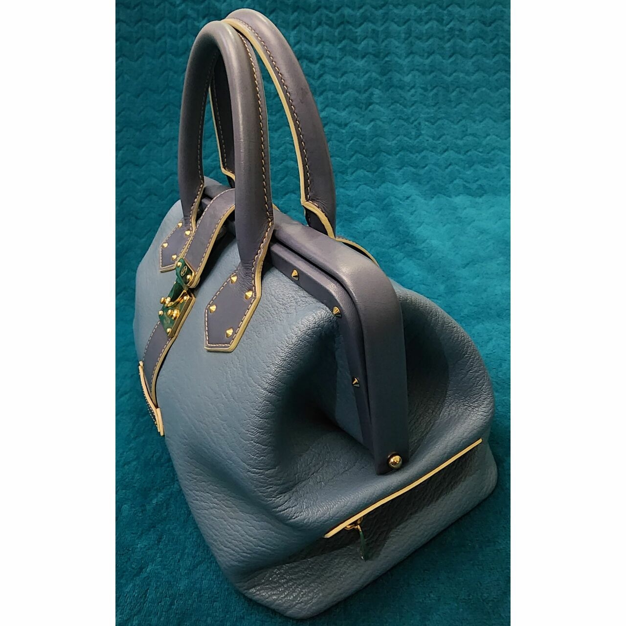 Louis Vuitton Blue Handbag