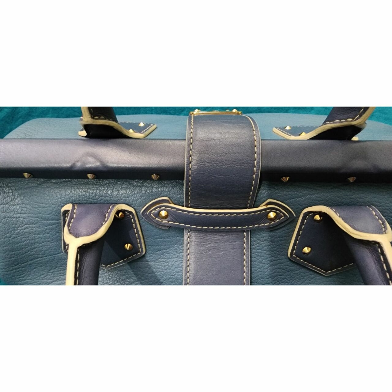 Louis Vuitton Blue Handbag