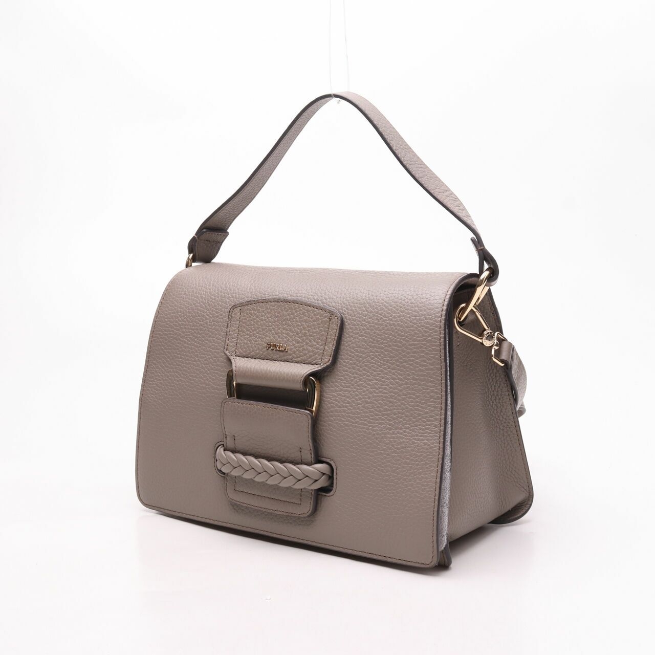 Furla Rialto Grey Crossbody Bag